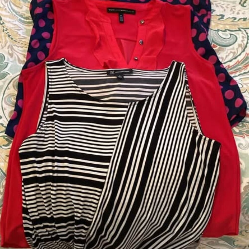 Set of 3-blousy tank tops